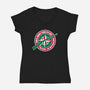 You'll Shoot Your Eye Out-womens v-neck tee-Fishbiscuit