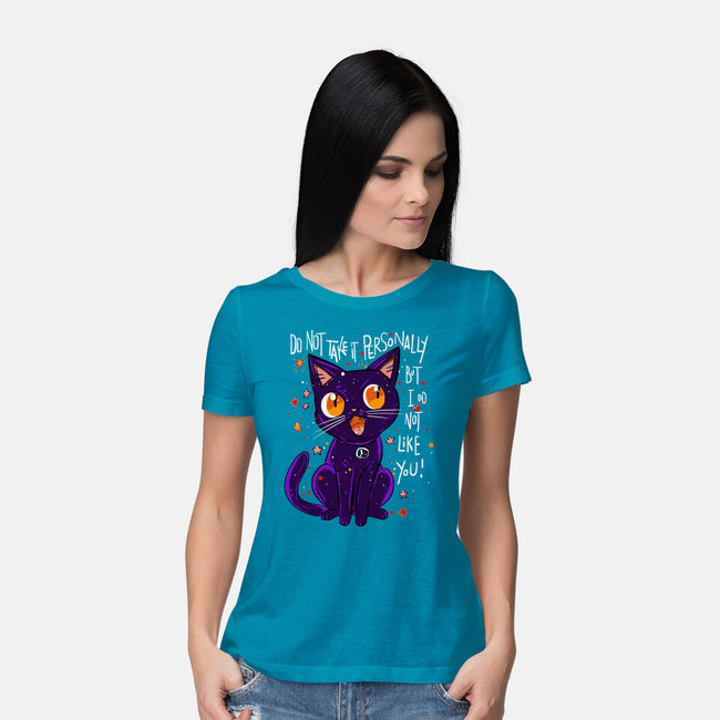 Cat's Love-Womens-Basic-Tee-kharmazero