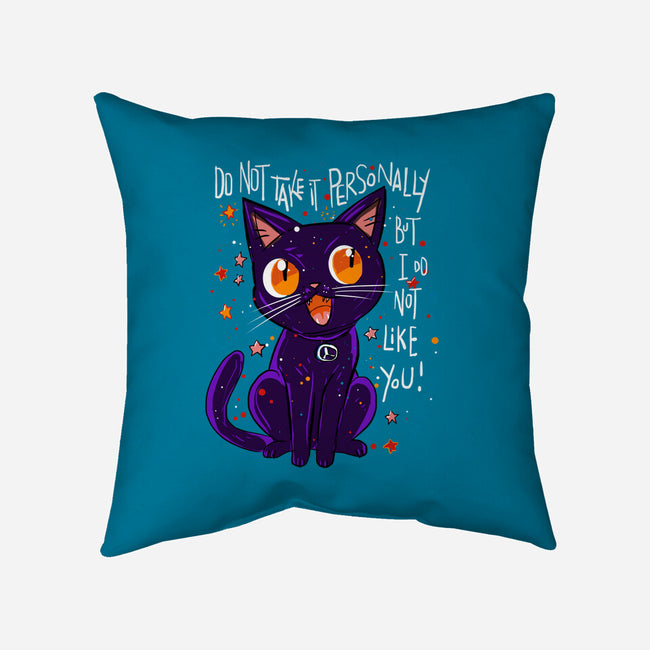 Cat's Love-None-Removable Cover-Throw Pillow-kharmazero
