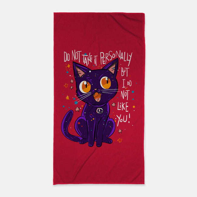 Cat's Love-None-Beach-Towel-kharmazero