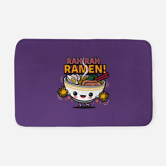 Rah Rah Ramen-None-Memory Foam-Bath Mat-Boggs Nicolas