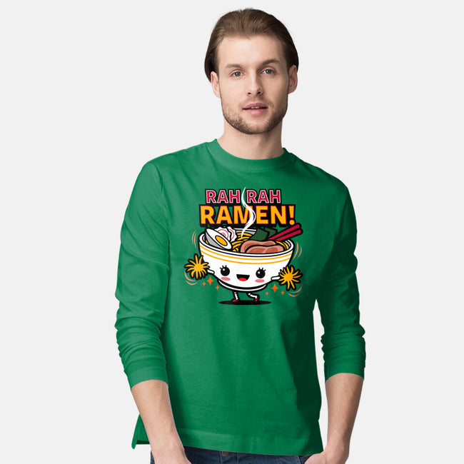 Rah Rah Ramen-Mens-Long Sleeved-Tee-Boggs Nicolas