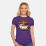 Rah Rah Ramen-Womens-Fitted-Tee-Boggs Nicolas