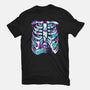 Retro Gaming Skeleton-Mens-Basic-Tee-estudiofitas