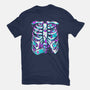 Retro Gaming Skeleton-Womens-Basic-Tee-estudiofitas
