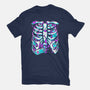 Retro Gaming Skeleton-Mens-Basic-Tee-estudiofitas