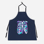 Retro Gaming Skeleton-Unisex-Kitchen-Apron-estudiofitas