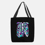 Retro Gaming Skeleton-None-Basic Tote-Bag-estudiofitas