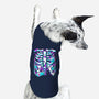 Retro Gaming Skeleton-Dog-Basic-Pet Tank-estudiofitas