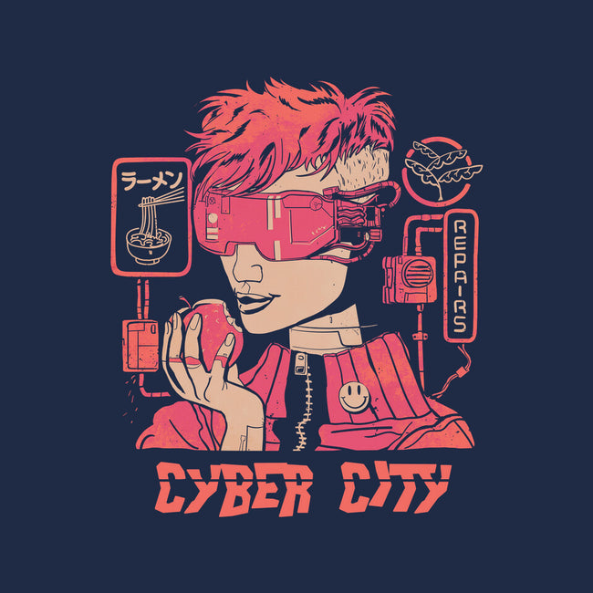 Cyber City-Womens-Basic-Tee-gloopz