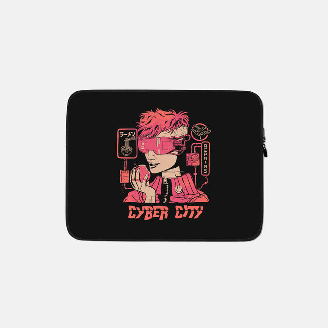 Cyber City-None-Zippered-Laptop Sleeve-gloopz