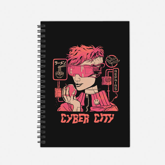 Cyber City-None-Dot Grid-Notebook-gloopz