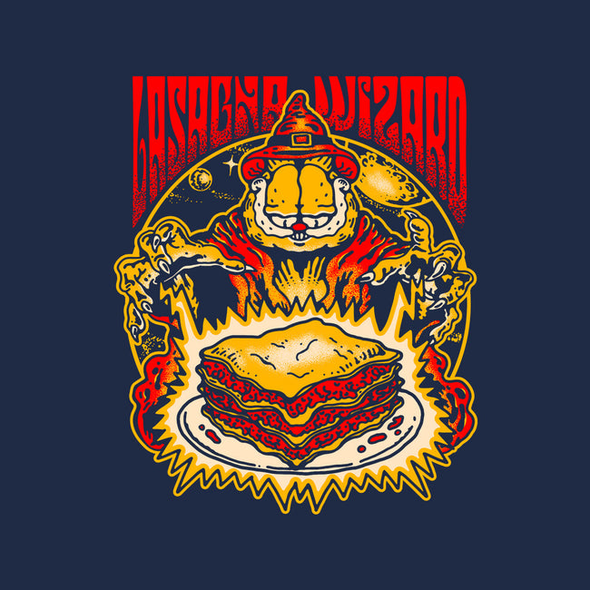 Lasagna Wizard-Youth-Pullover-Sweatshirt-demonigote