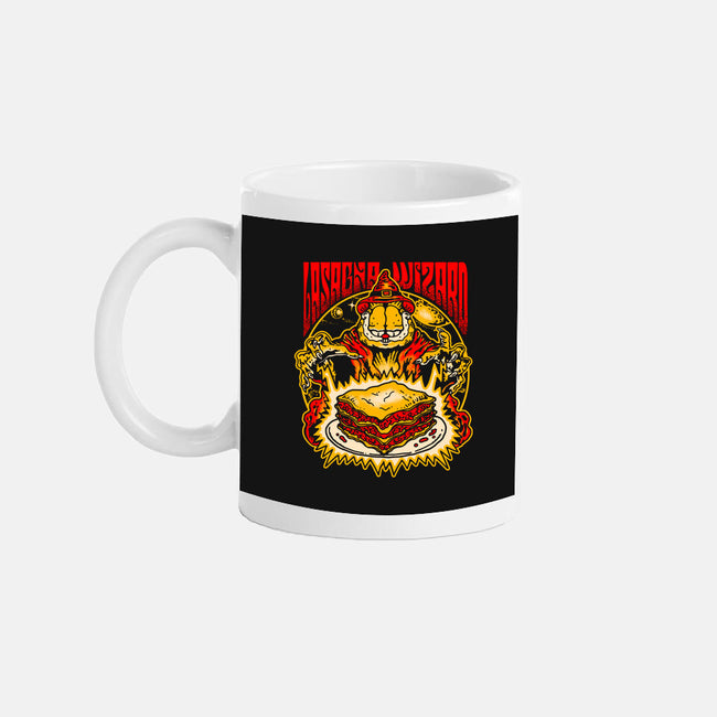 Lasagna Wizard-None-Mug-Drinkware-demonigote