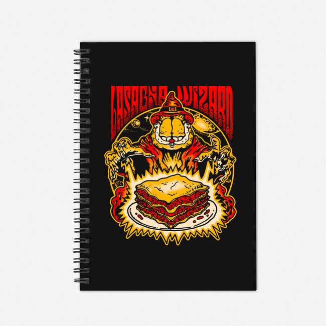 Lasagna Wizard-None-Dot Grid-Notebook-demonigote