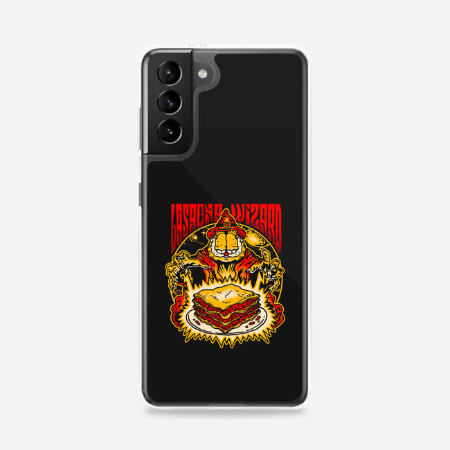 Lasagna Wizard-Samsung-Snap-Phone Case-demonigote