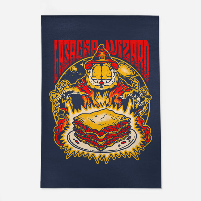 Lasagna Wizard-None-Indoor-Rug-demonigote