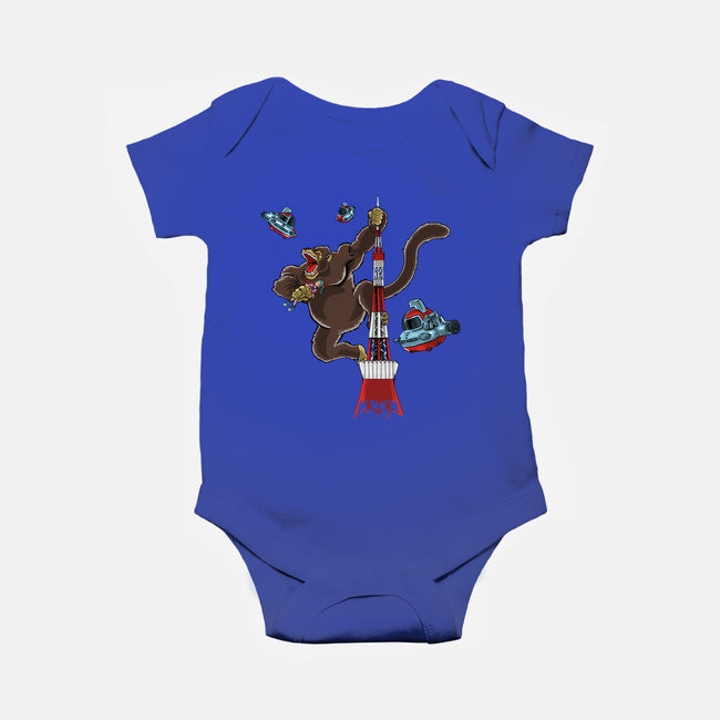 King Oozaru-Baby-Basic-Onesie-zascanauta