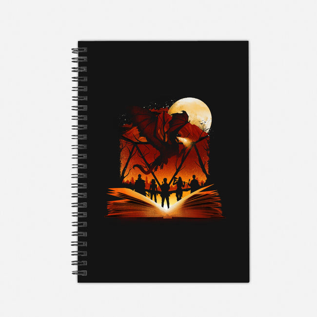 Book Of Dungeons And Dragons-None-Dot Grid-Notebook-dandingeroz