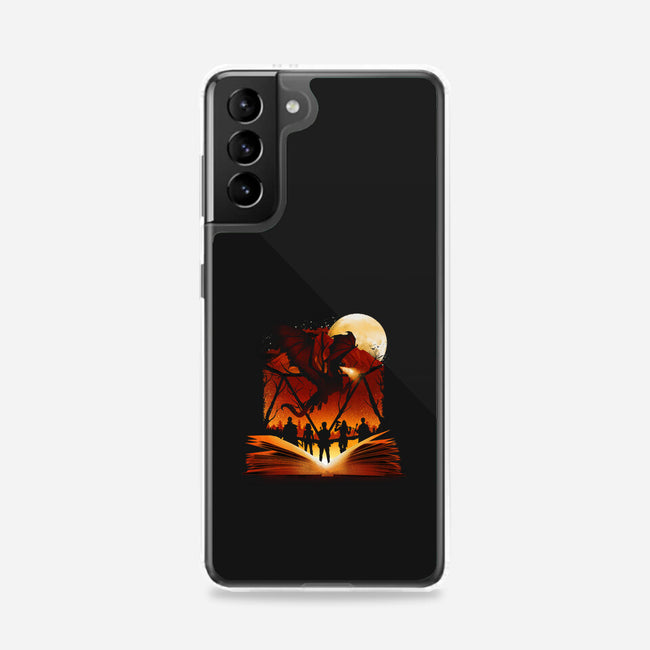 Book Of Dungeons And Dragons-Samsung-Snap-Phone Case-dandingeroz