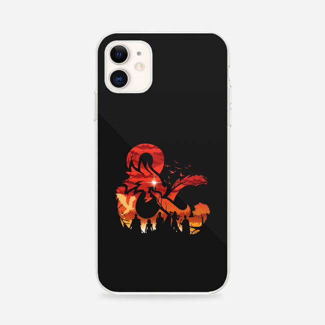 Ampersand Sunset-iPhone-Snap-Phone Case-dandingeroz