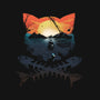 Pirate Cat-Womens-V-Neck-Tee-dandingeroz