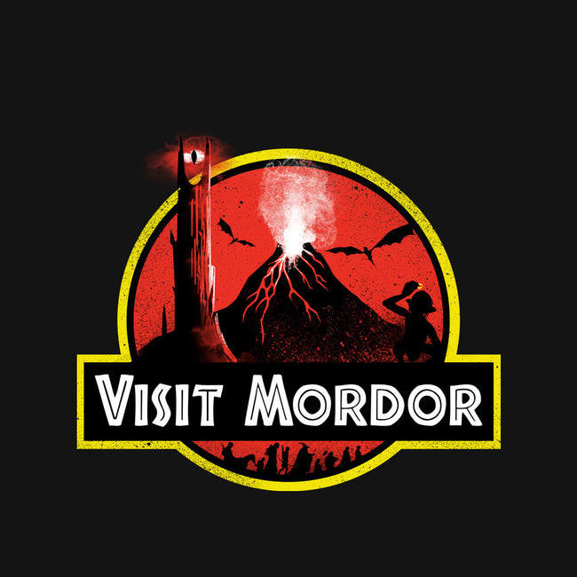 Visit Mordor-None-Glossy-Sticker-dandingeroz