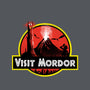 Visit Mordor-Womens-Fitted-Tee-dandingeroz