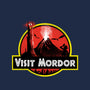 Visit Mordor-None-Glossy-Sticker-dandingeroz