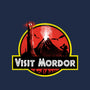 Visit Mordor-Womens-Fitted-Tee-dandingeroz