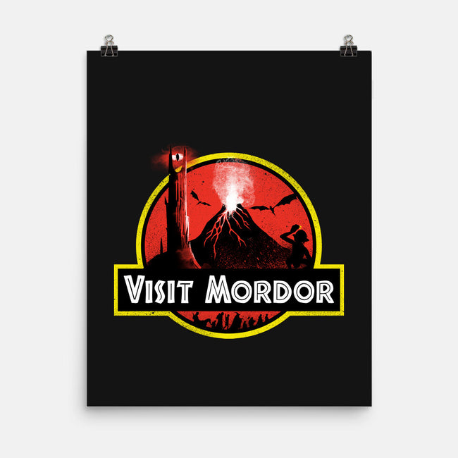Visit Mordor-None-Matte-Poster-dandingeroz