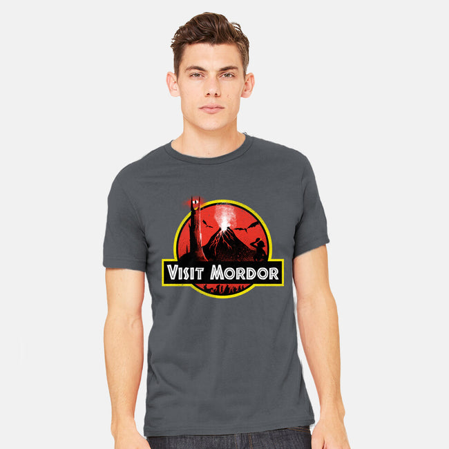 Visit Mordor-Mens-Heavyweight-Tee-dandingeroz