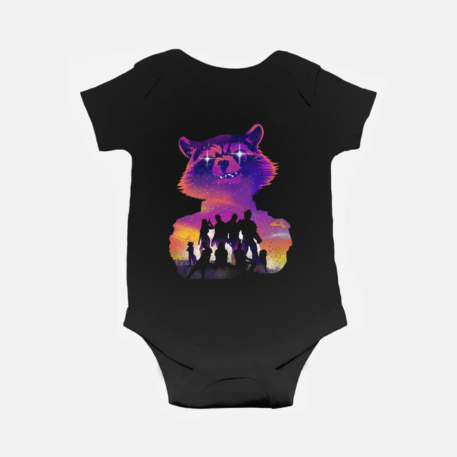 We Are The Guardians-Baby-Basic-Onesie-dandingeroz