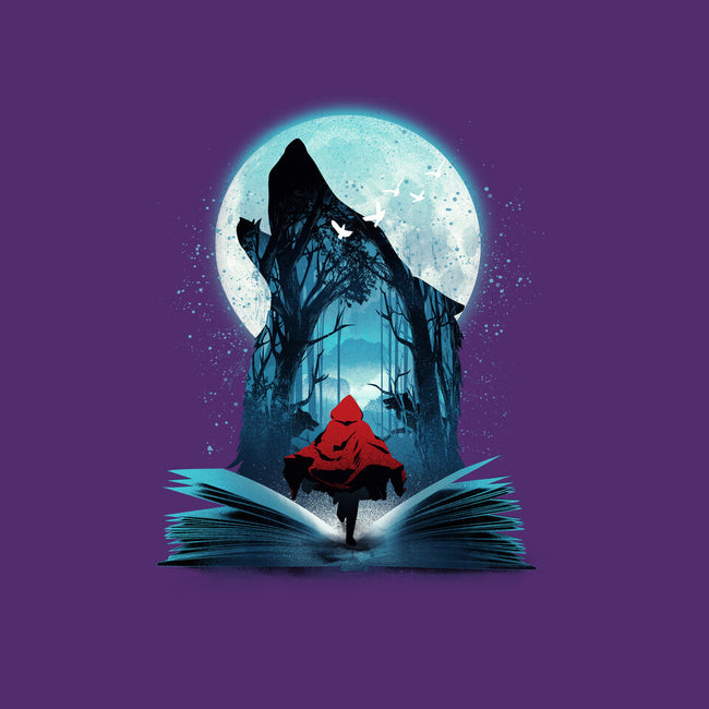 Book Of Little Red Girl-Unisex-Crew Neck-Sweatshirt-dandingeroz