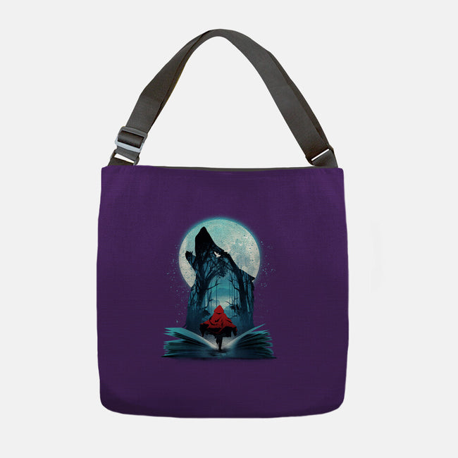 Book Of Little Red Girl-None-Adjustable Tote-Bag-dandingeroz