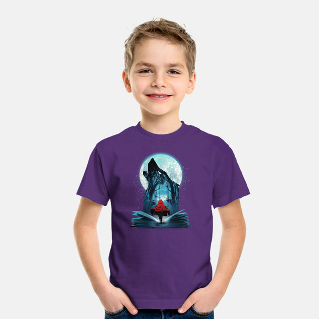 Book Of Little Red Girl-Youth-Basic-Tee-dandingeroz