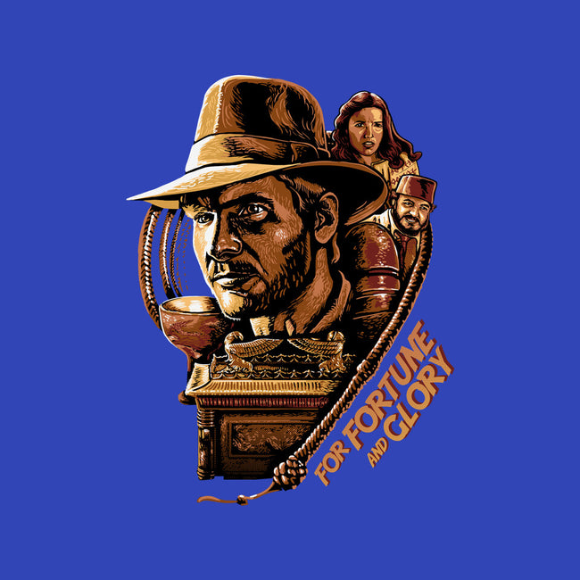 For Fortune And Glory-Womens-Basic-Tee-daobiwan