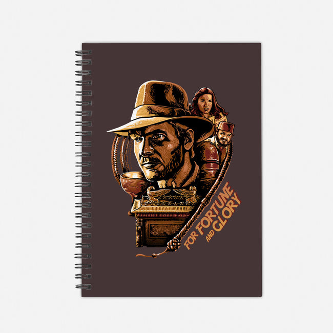 For Fortune And Glory-None-Dot Grid-Notebook-daobiwan