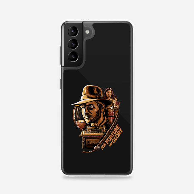 For Fortune And Glory-Samsung-Snap-Phone Case-daobiwan