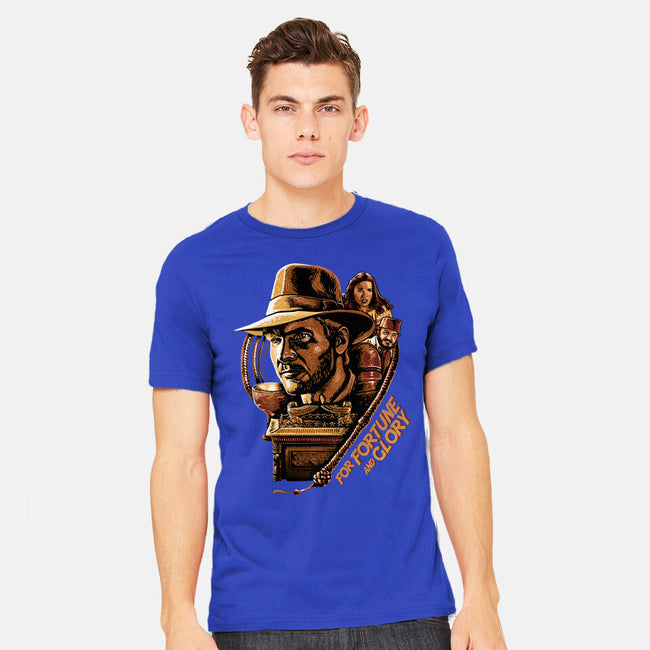 For Fortune And Glory-Mens-Heavyweight-Tee-daobiwan