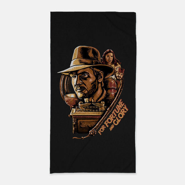 For Fortune And Glory-None-Beach-Towel-daobiwan