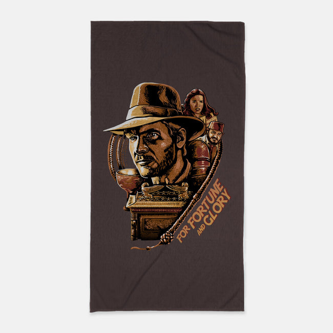 For Fortune And Glory-None-Beach-Towel-daobiwan