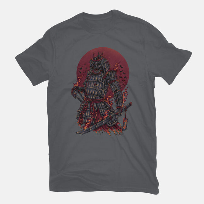 Death Ronin-Womens-Fitted-Tee-aleoarts