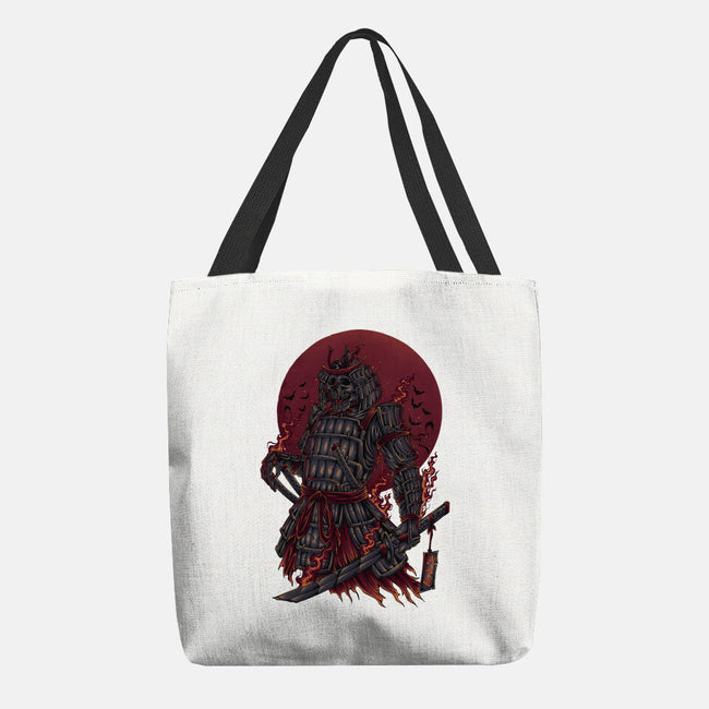 Death Ronin-None-Basic Tote-Bag-aleoarts