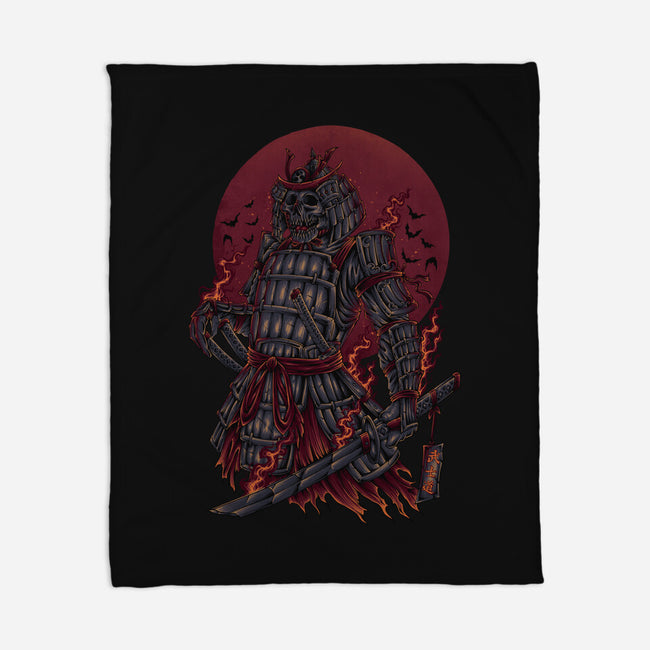 Death Ronin-None-Fleece-Blanket-aleoarts