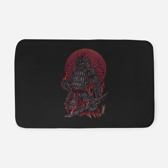 Death Ronin-None-Memory Foam-Bath Mat-aleoarts