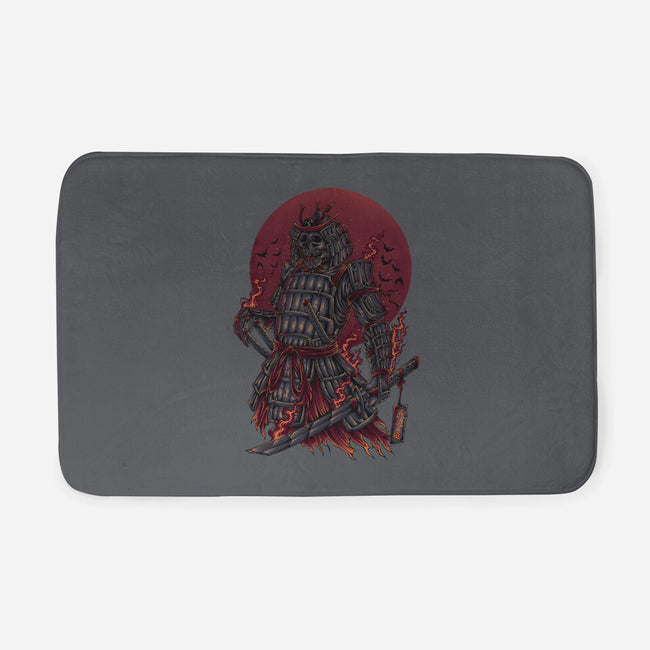 Death Ronin-None-Memory Foam-Bath Mat-aleoarts