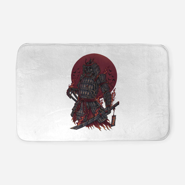 Death Ronin-None-Memory Foam-Bath Mat-aleoarts