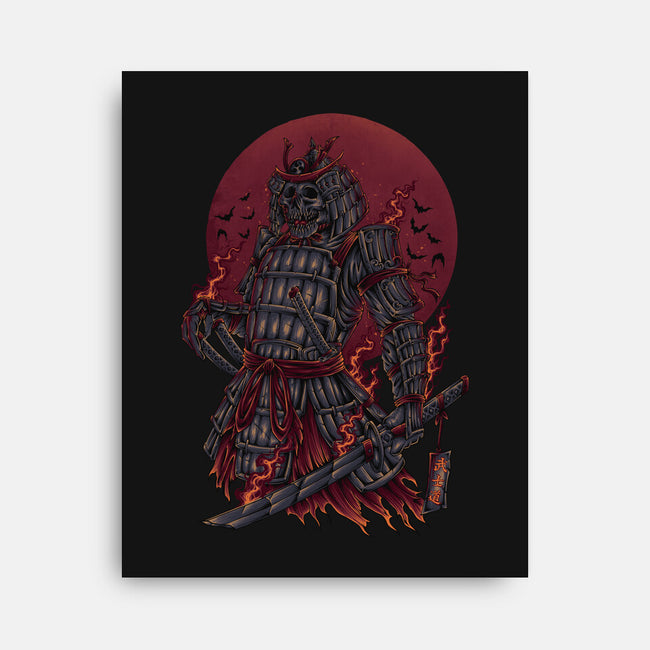 Death Ronin-None-Stretched-Canvas-aleoarts