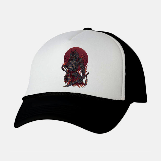 Death Ronin-Unisex-Trucker-Hat-aleoarts